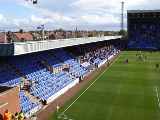 The John King Stand During the Match